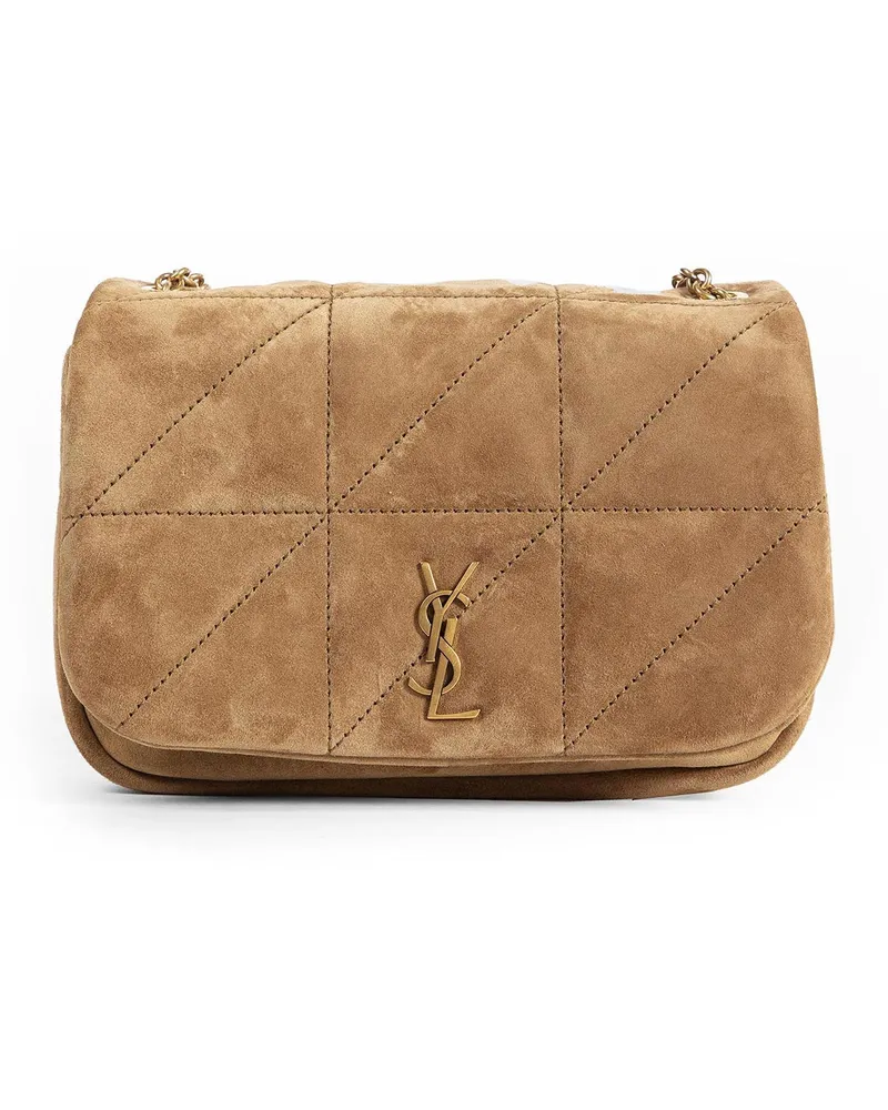 Saint Laurent Jamie 4.3 Mini in Suede Beige