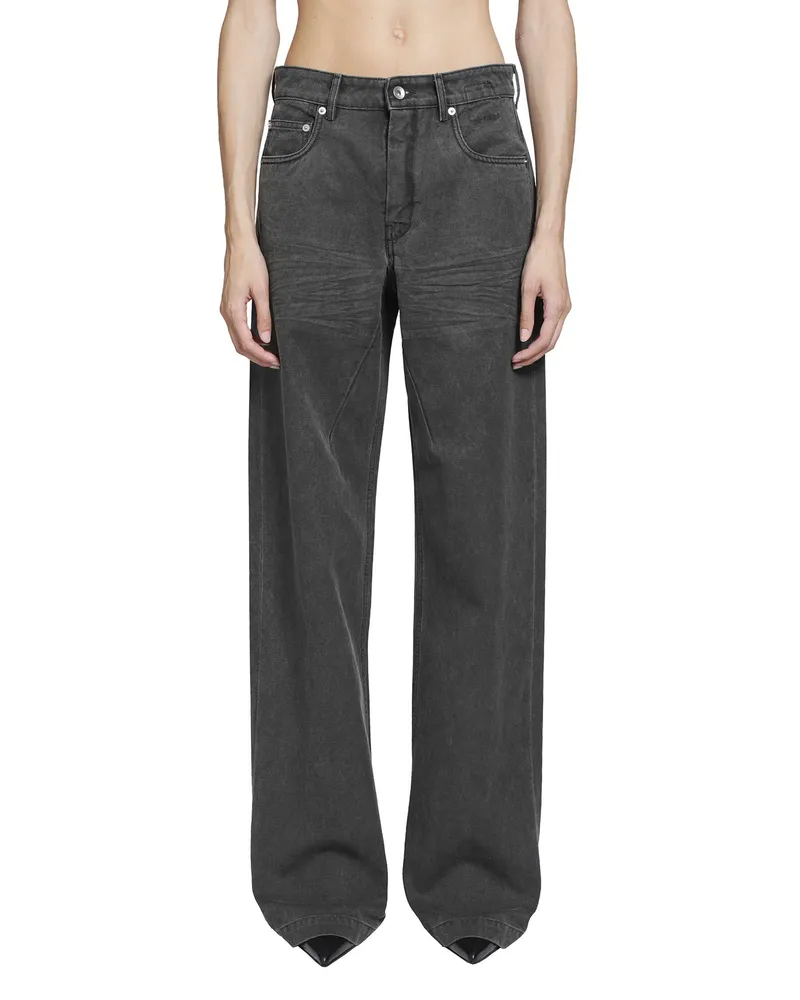 DRKSHDW by Rick Owens Tower Geth Jeans Grey