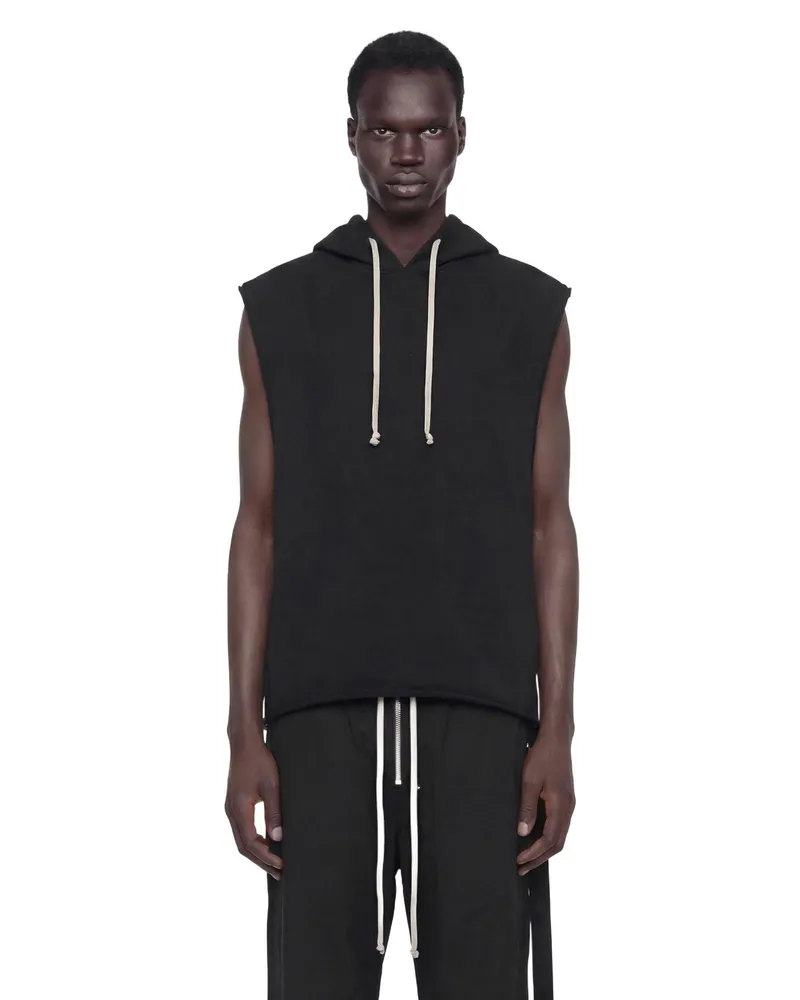 DRKSHDW by Rick Owens Temple Hooded Tunic Black