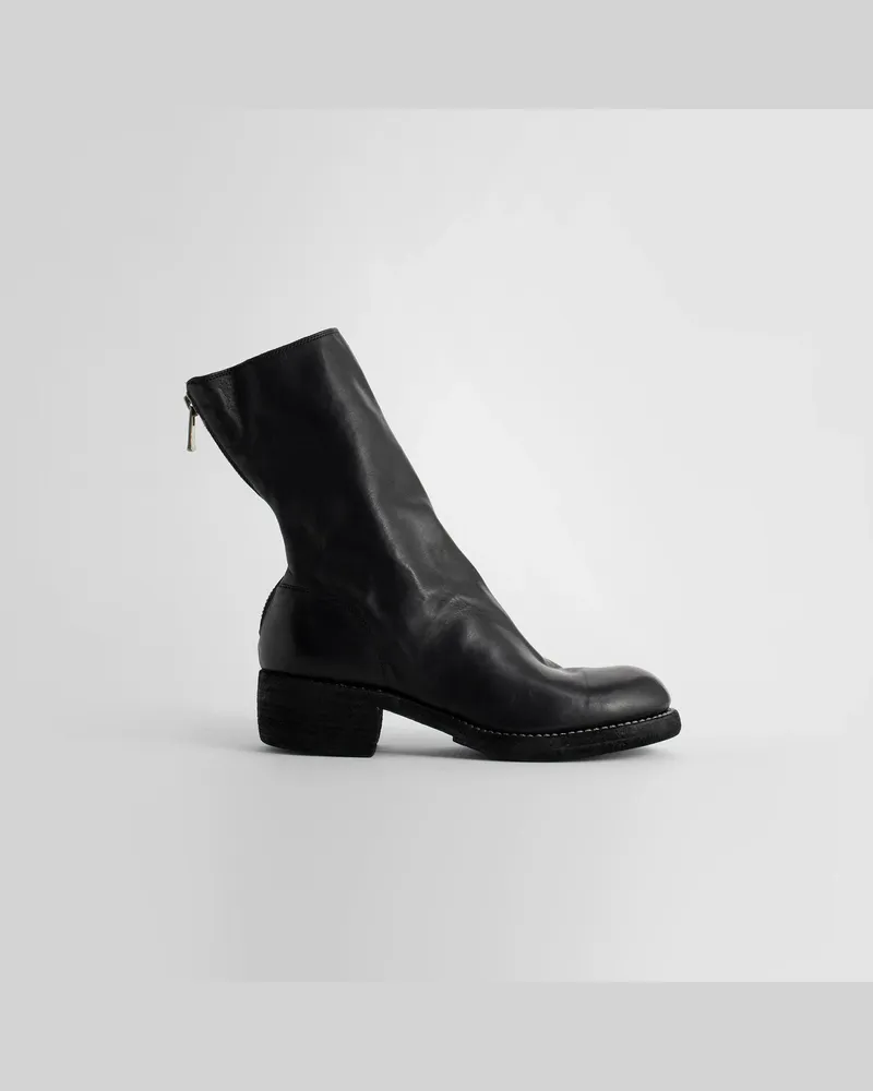 GUIDI 788Zx Horse Full Grain Boots Black