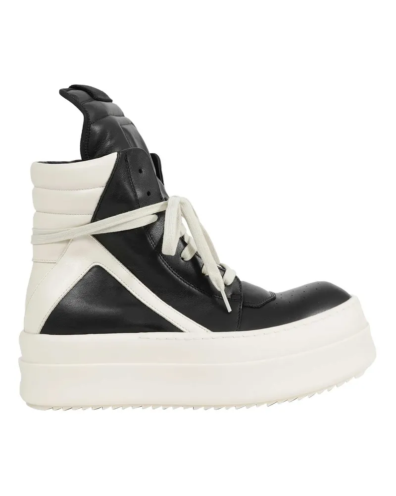 Rick Owens Tower Jumbolace Geobasket Black&white