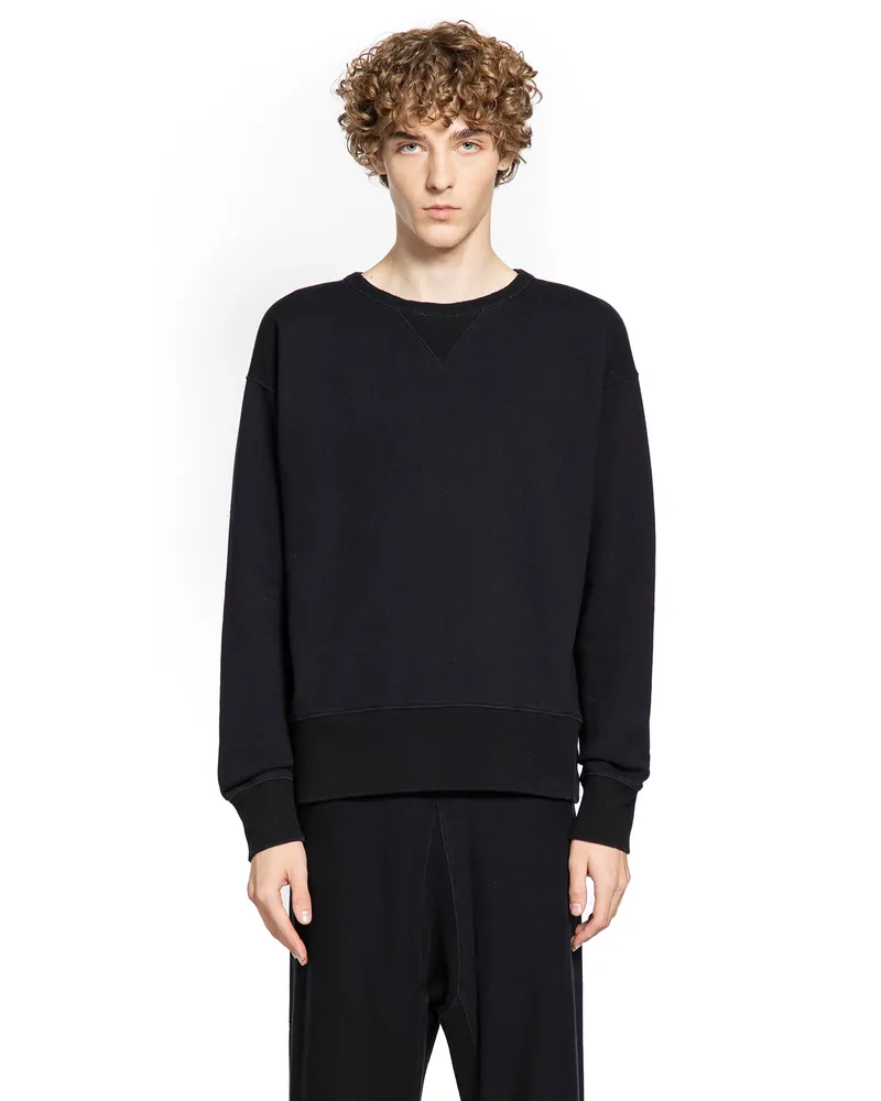 Maison Margiela MAN BLACK SWEATSHIRTS Black