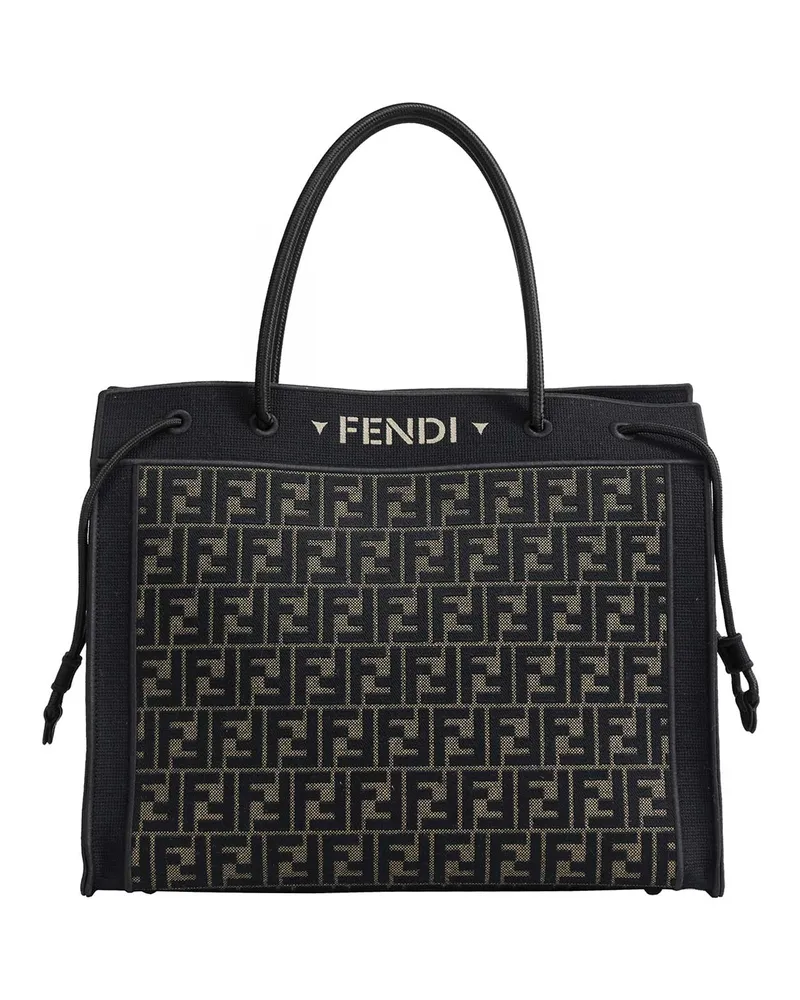 Fendi Large Magic Shopper Bag Brown