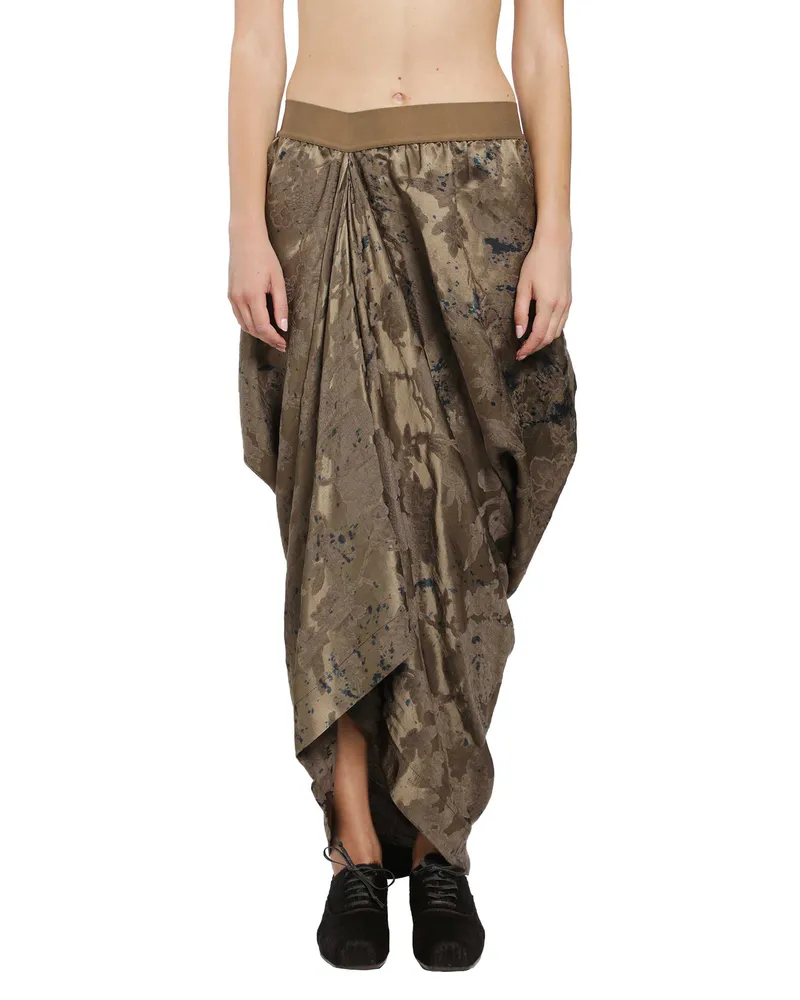 Uma Wang Gods Skirt Brown