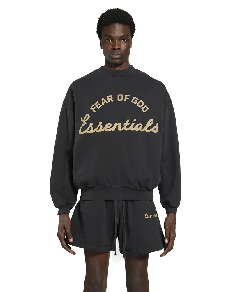 Fear of God Training 90S Crewneck Sweatshirt Black