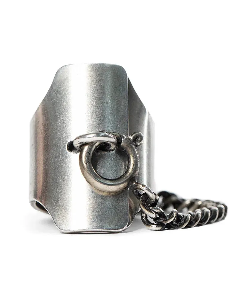 Ann Demeulemeester Martine Lockring Silver