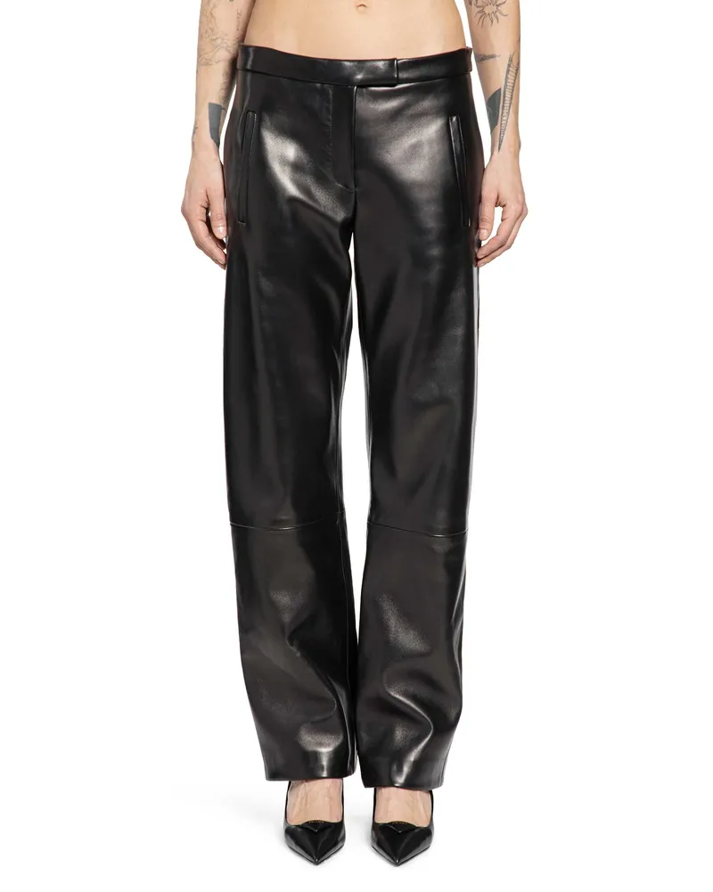 KHAITE Miles Pants Black