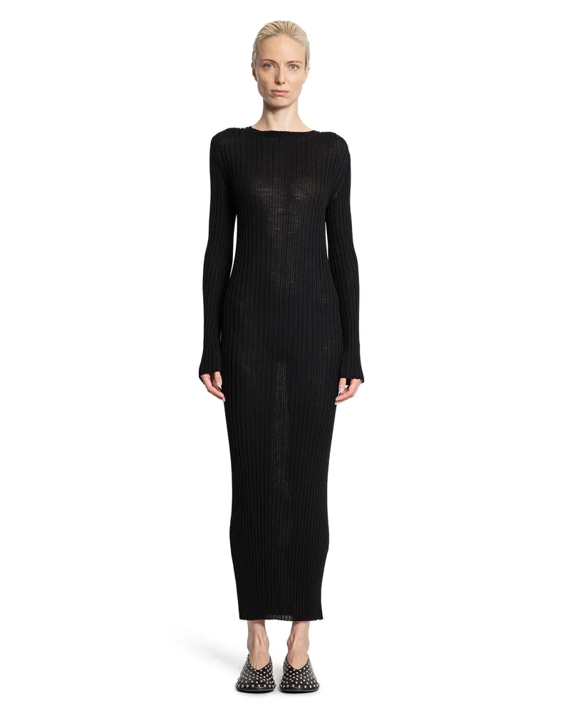 KHAITE Sigrid Dress Black