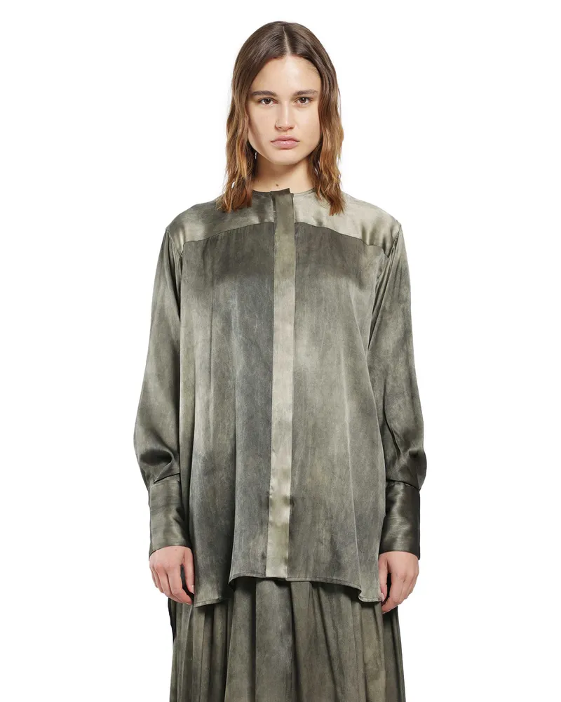 Uma Wang Taffe Top Grey