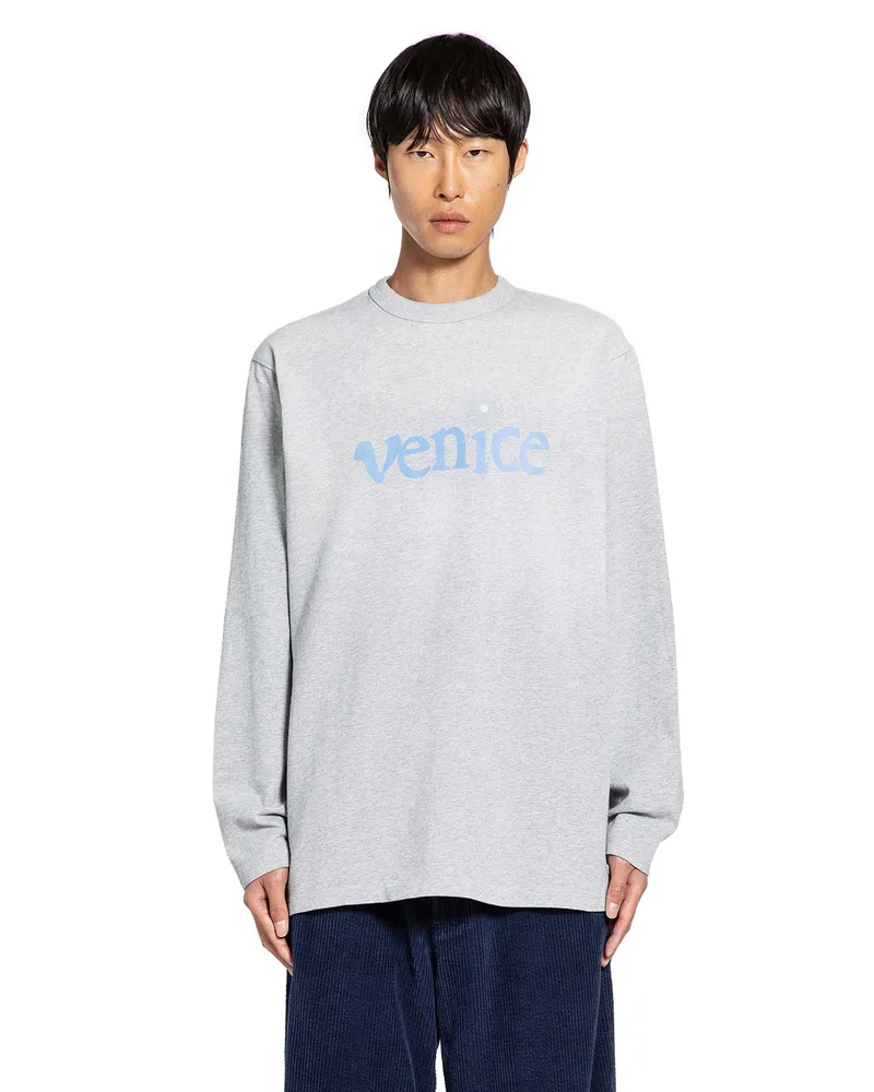 ERL Venice Long Sleeve T-Shirt Grey
