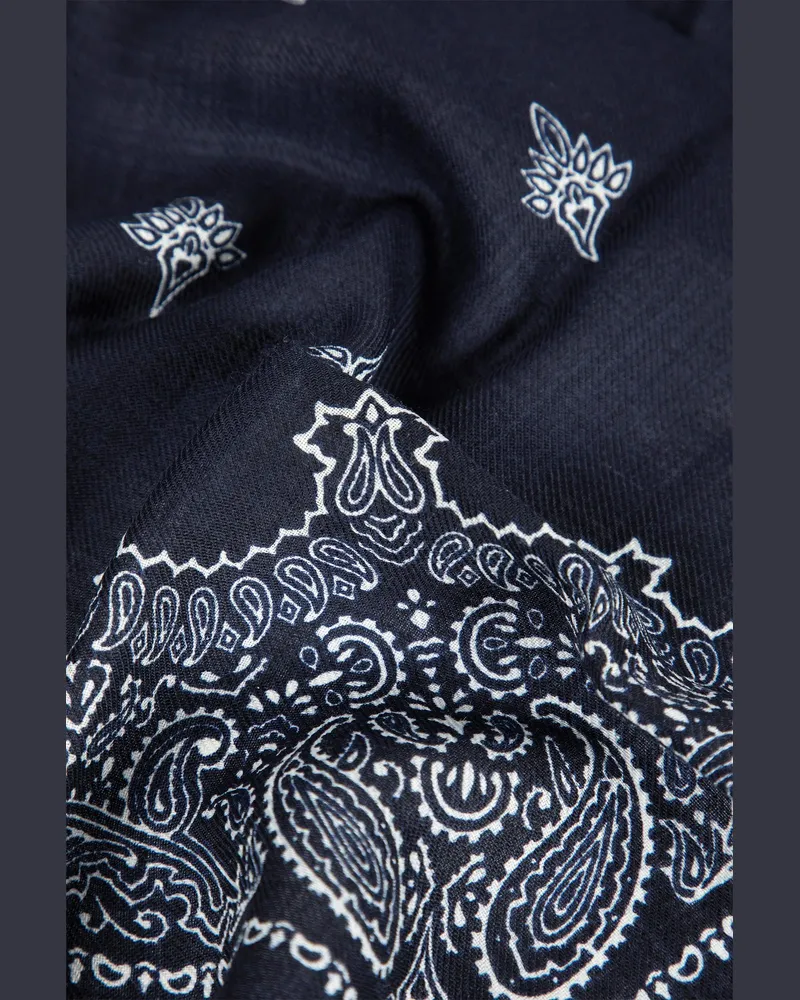 Destin MAN BLUE SCARVES Blue