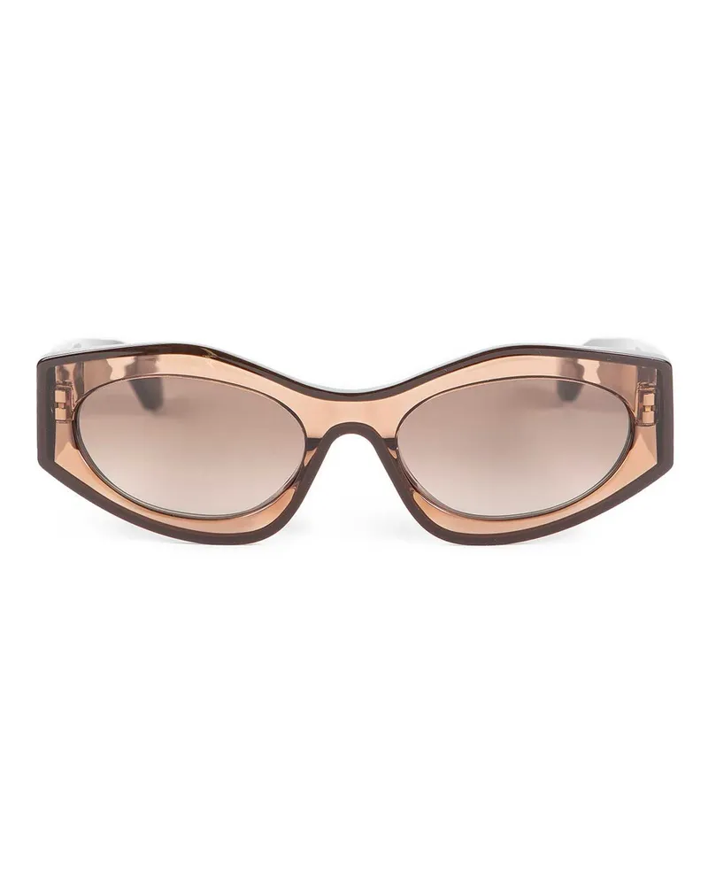 Alaïa Cat-Eye Sunglasses Brown