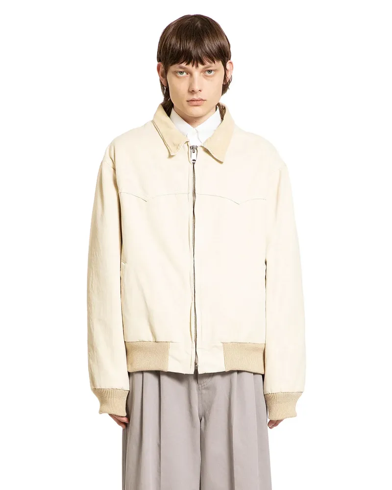 Maison Margiela MAN BEIGE JACKETS Beige