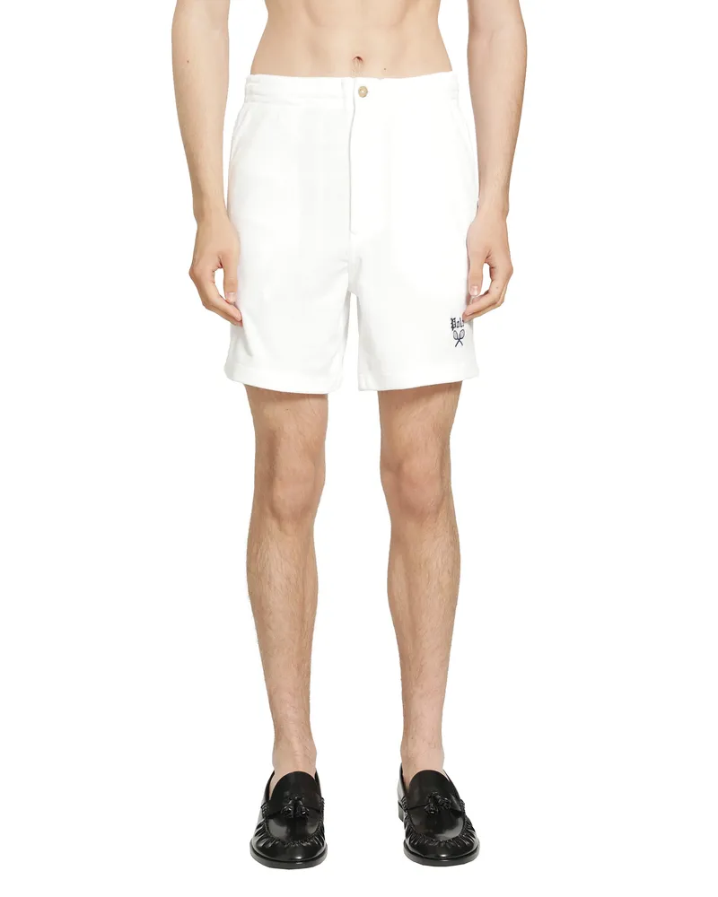 Ralph Lauren 6-Inch Polo Prepster Terry Shorts White