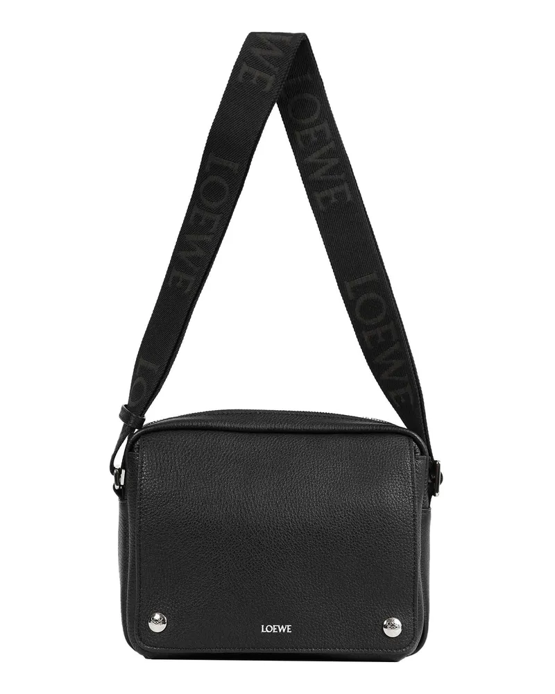 Loewe Pebble Messenger Medium Black