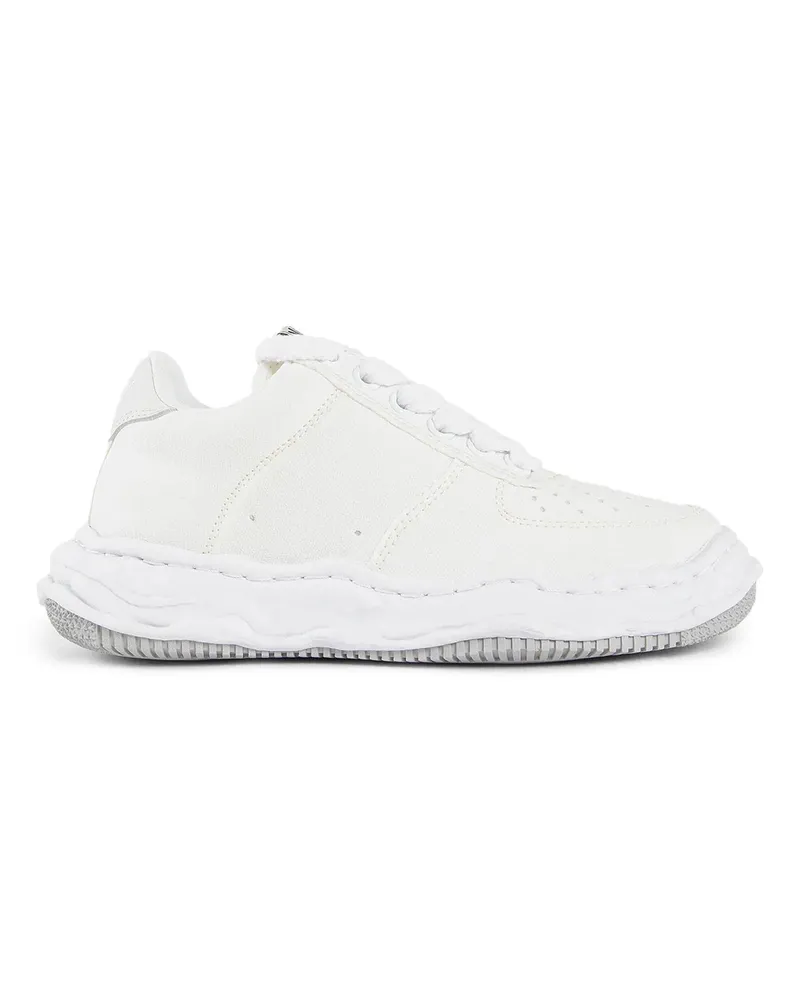 MIHARAYASUHIRO Wayne Og Sole Leather Low-Top Sneakers White