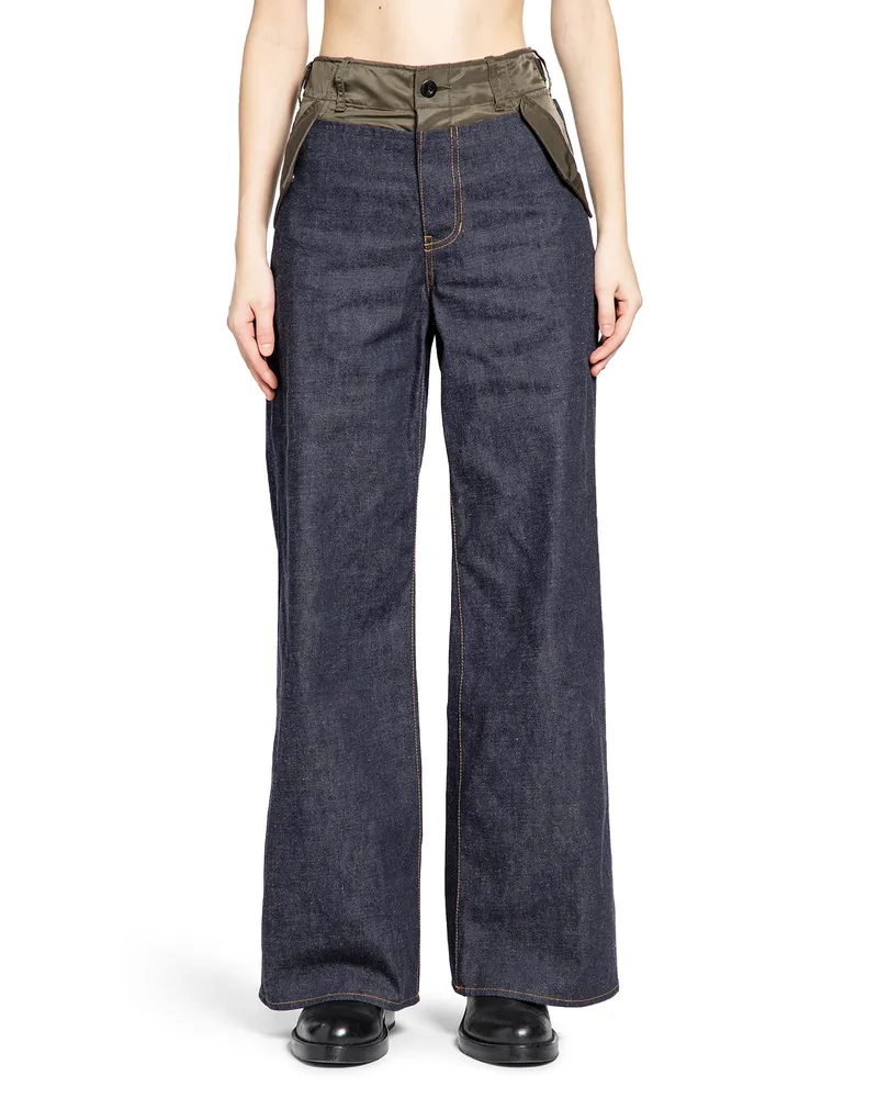 Sacai Denim Pants Blue