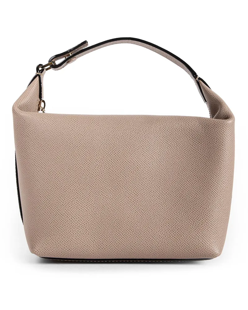 Valextra Mochi Top Handle Bag Beige