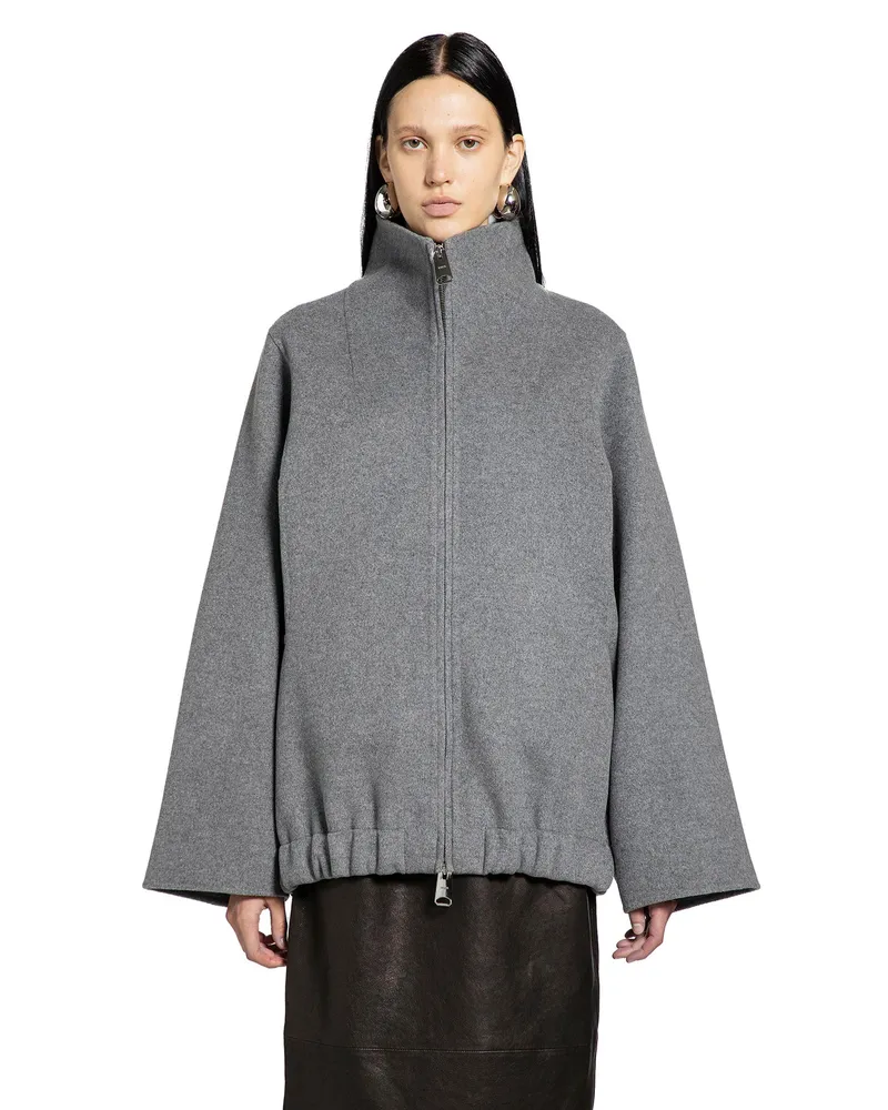 KHAITE Garret Jacket Grey