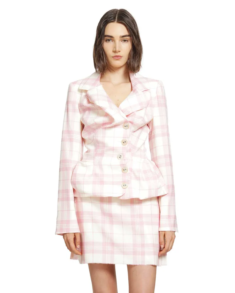 Vivienne Westwood Drunken Tailored Blazer Pink