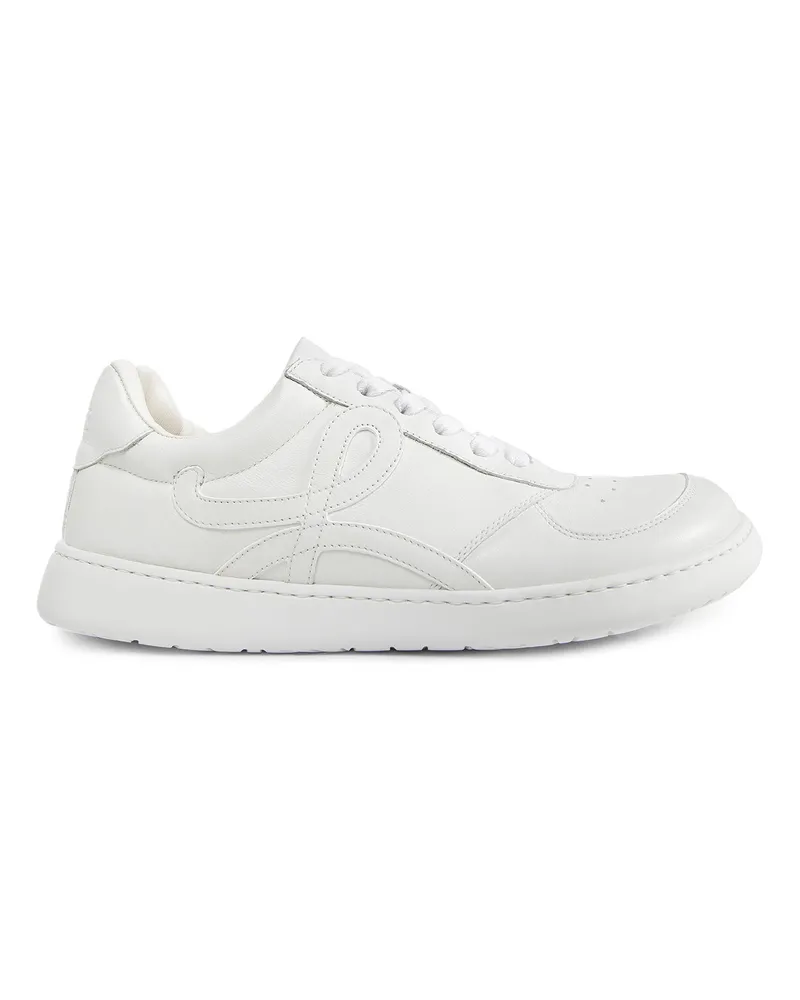 Loewe Jambo Sneakers in Soft Grained Calfskin White