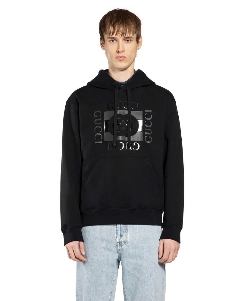 Gucci Interlocking G Hoodie Black