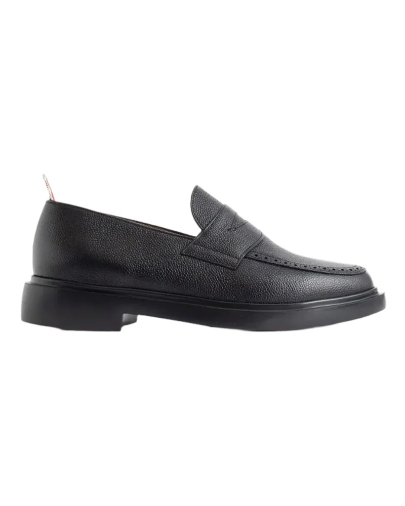 Thom Browne Penny Loafers Black