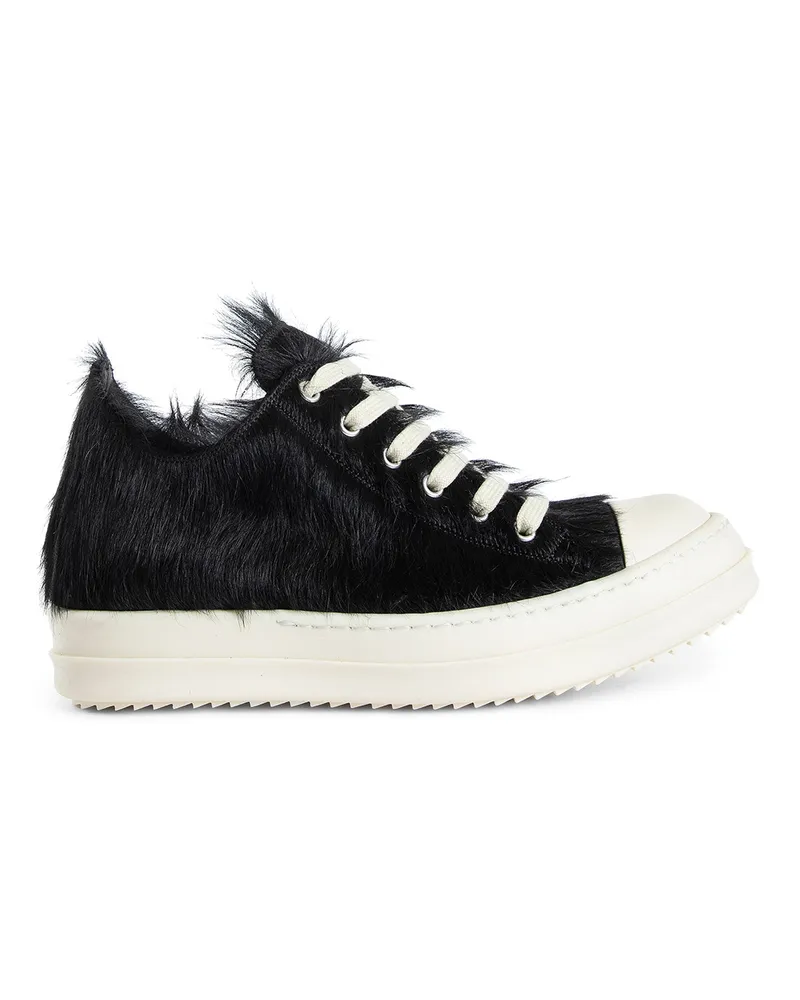 Rick Owens Concordians Jumbolace Low Sneakers Black