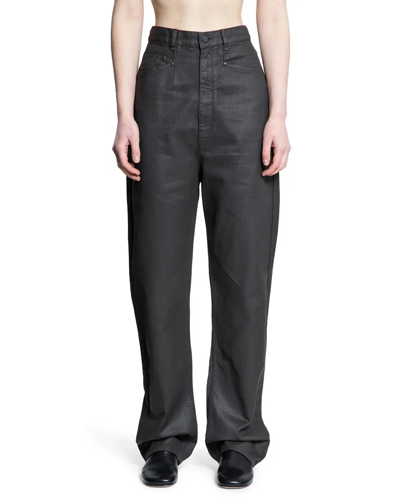 Christophe Lemaire Dropped Crotch Pants Brown