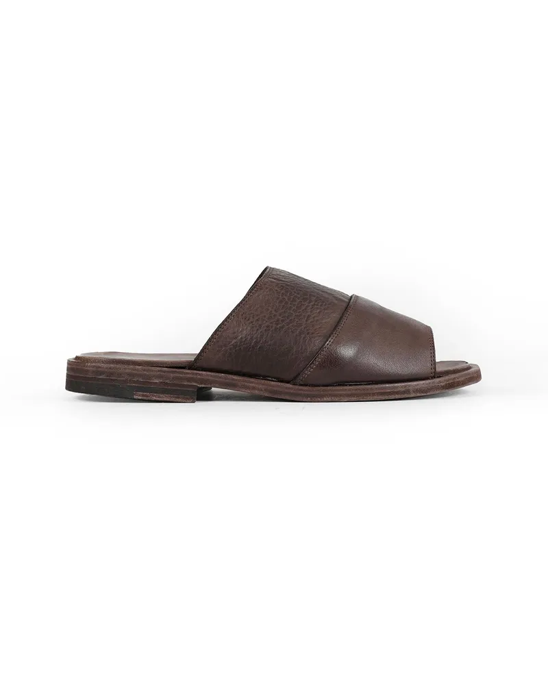 Ziggy Chen Leather Sandals Brown