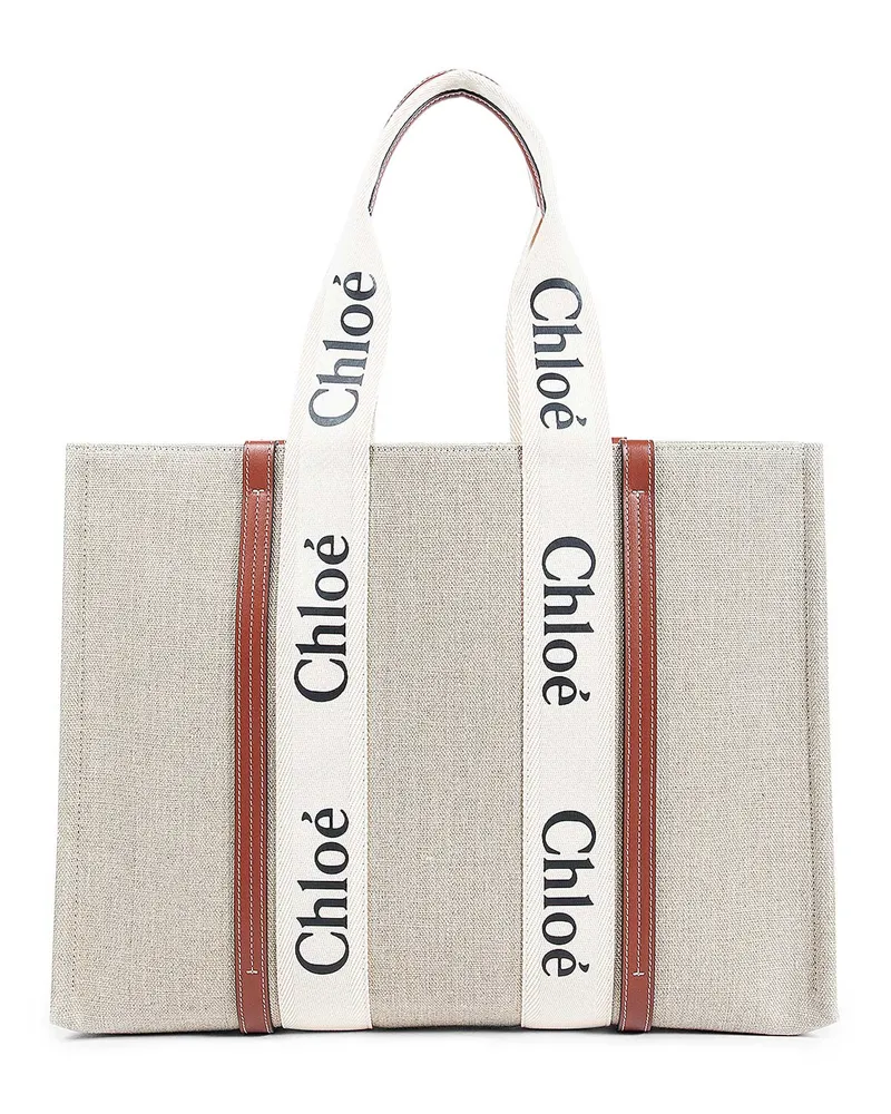 Chloé WOMAN BEIGE TOTE BAGS Beige