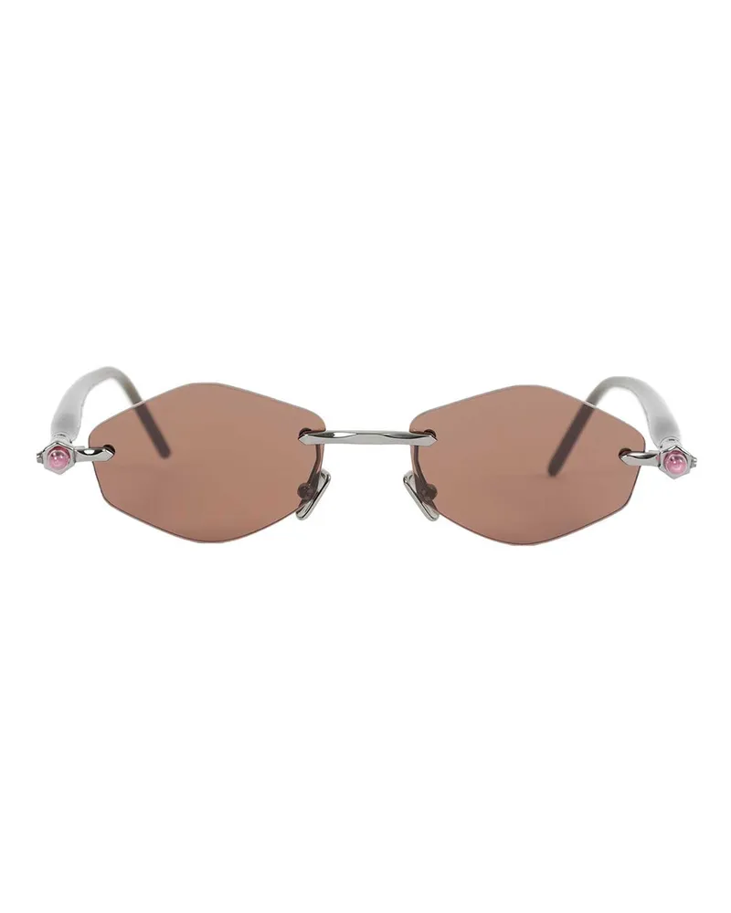 KUBORAUM P60 Sunglasses Silver