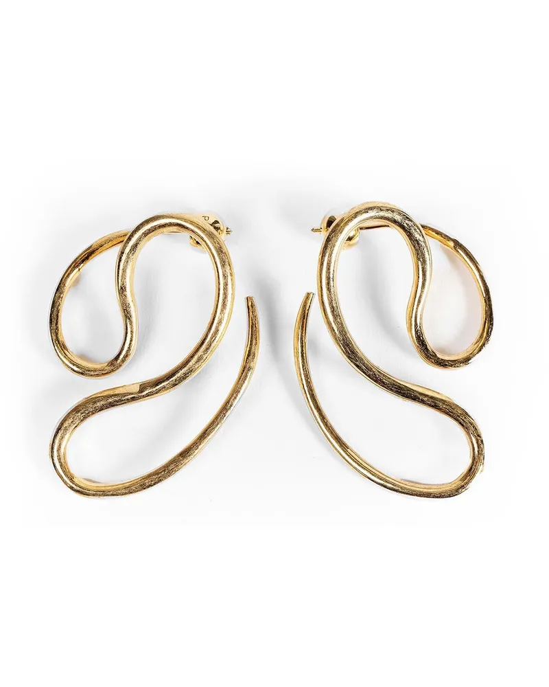 PANCONESI P Continua Earrings Gold