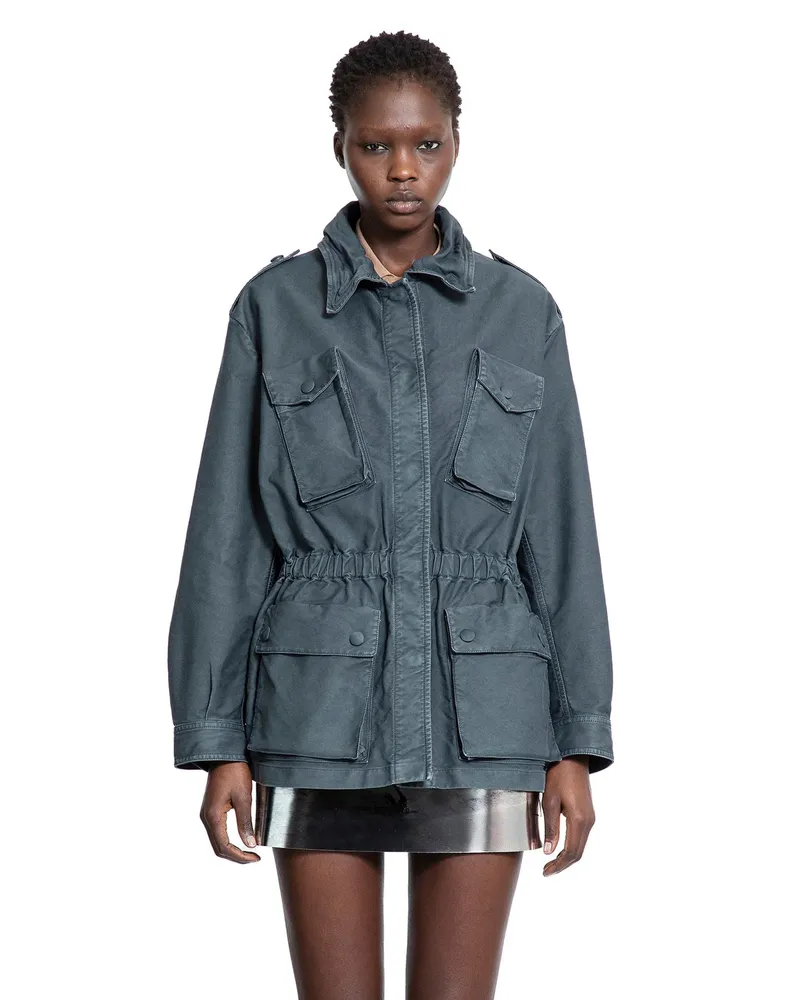 Prada WOMAN GREY JACKETS Grey