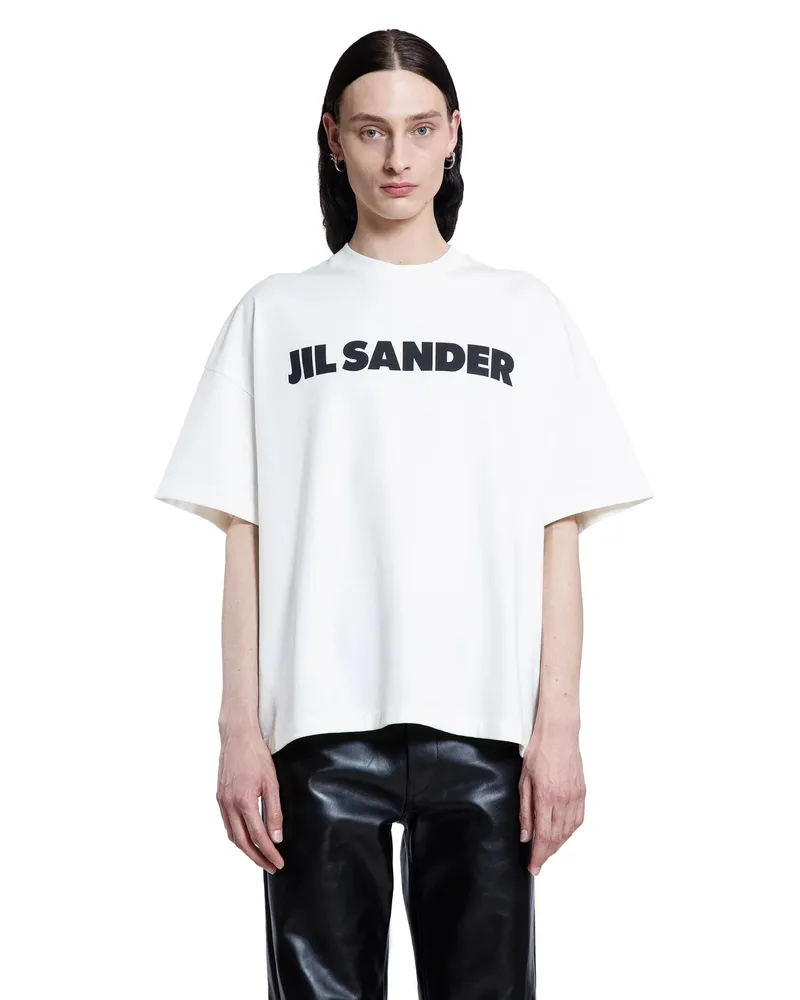 Jil Sander Logo T-Shirt White