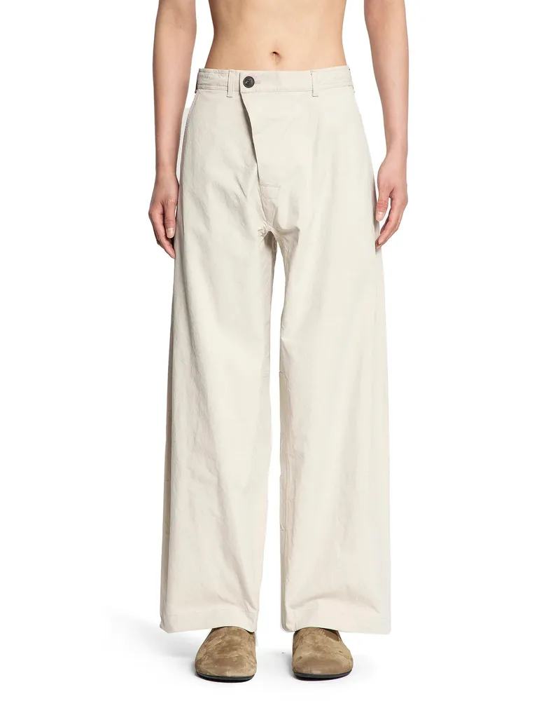 Jan-Jan Van Essche Trousers#84 Off-white