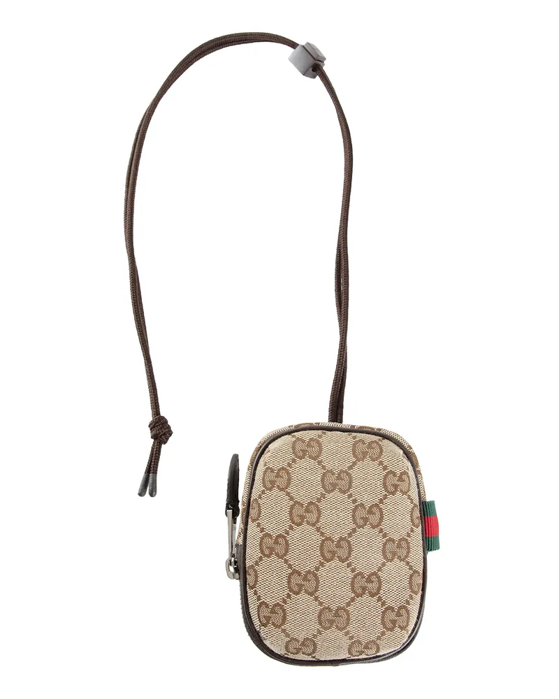 Gucci GG Canvas Mini Bag Beige
