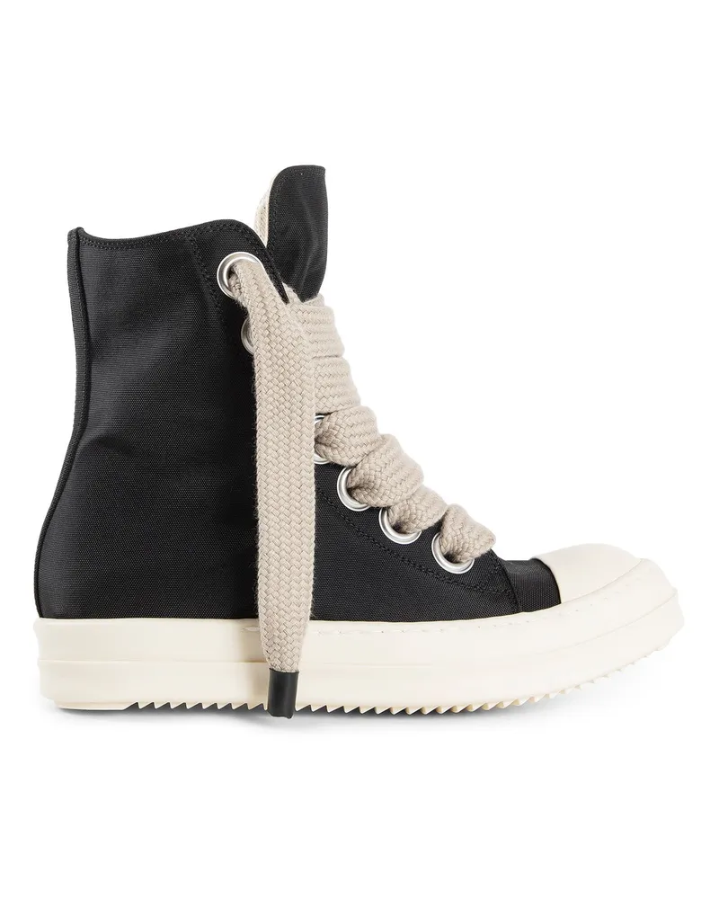 DRKSHDW by Rick Owens Concordians Jumbolace Low Sneaks Black