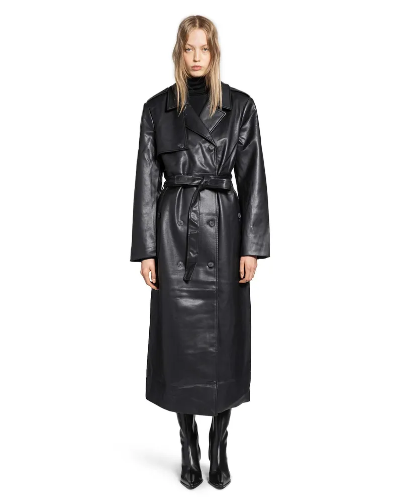 The Garment Brooklyn Trench Coat Black