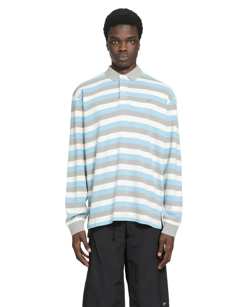 ERL Striped Polo Shirt Multicolor