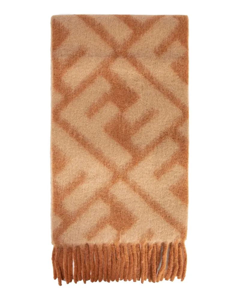 Fendi WOMAN BROWN SCARVES Brown