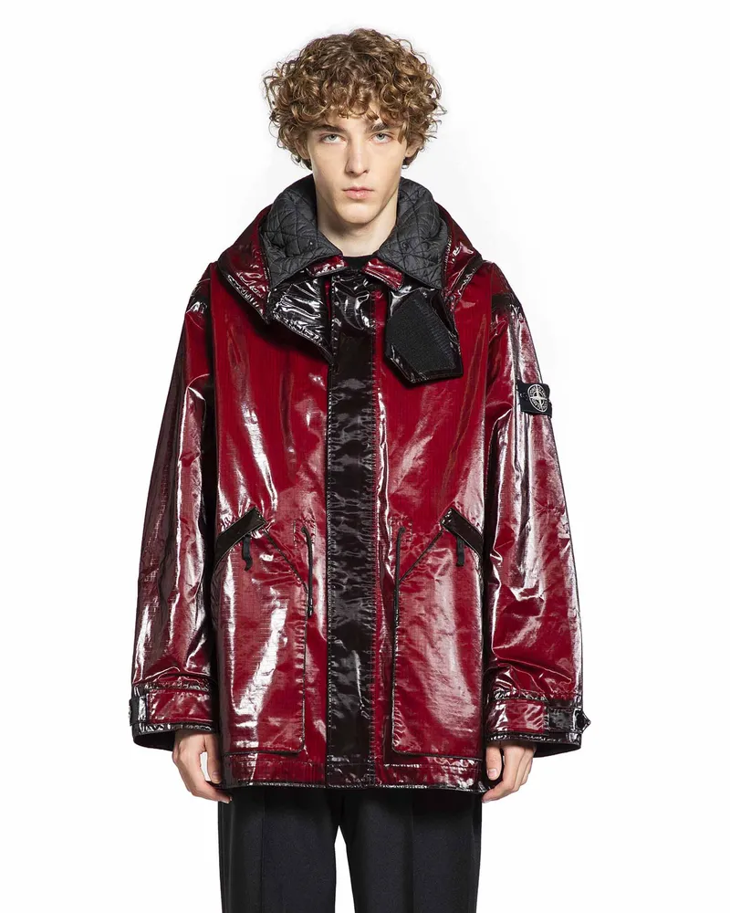 Stone Island 4100079 Parka Red