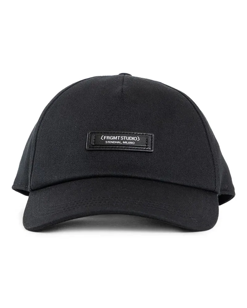 Moncler FRGMT Collaboration Gabardine Baseball Cap Black