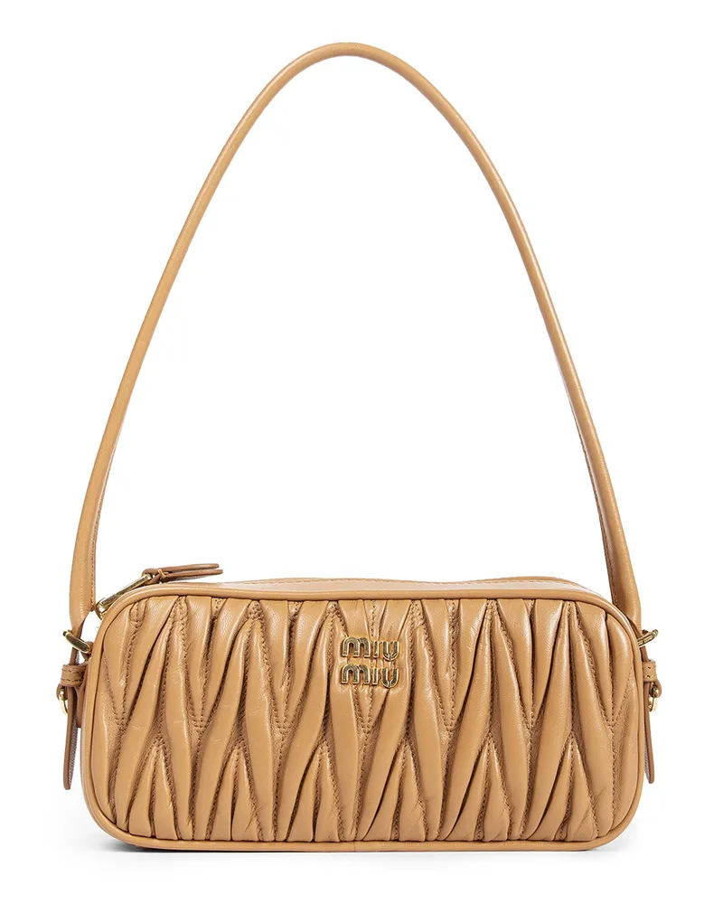 Miu Miu WOMAN BEIGE WALLETS & CARDHOLDERS Beige