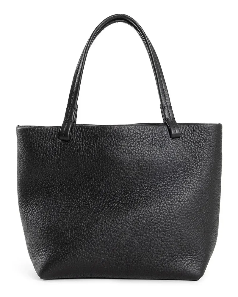 The Row Small Park Tote Bag Black