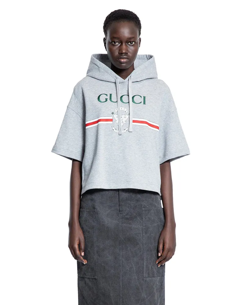 Gucci WOMAN GREY SWEATSHIRTS Grey