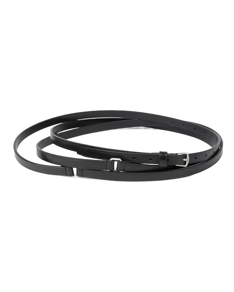 Ann Demeulemeester Kepa Wrap Leather Belt Black