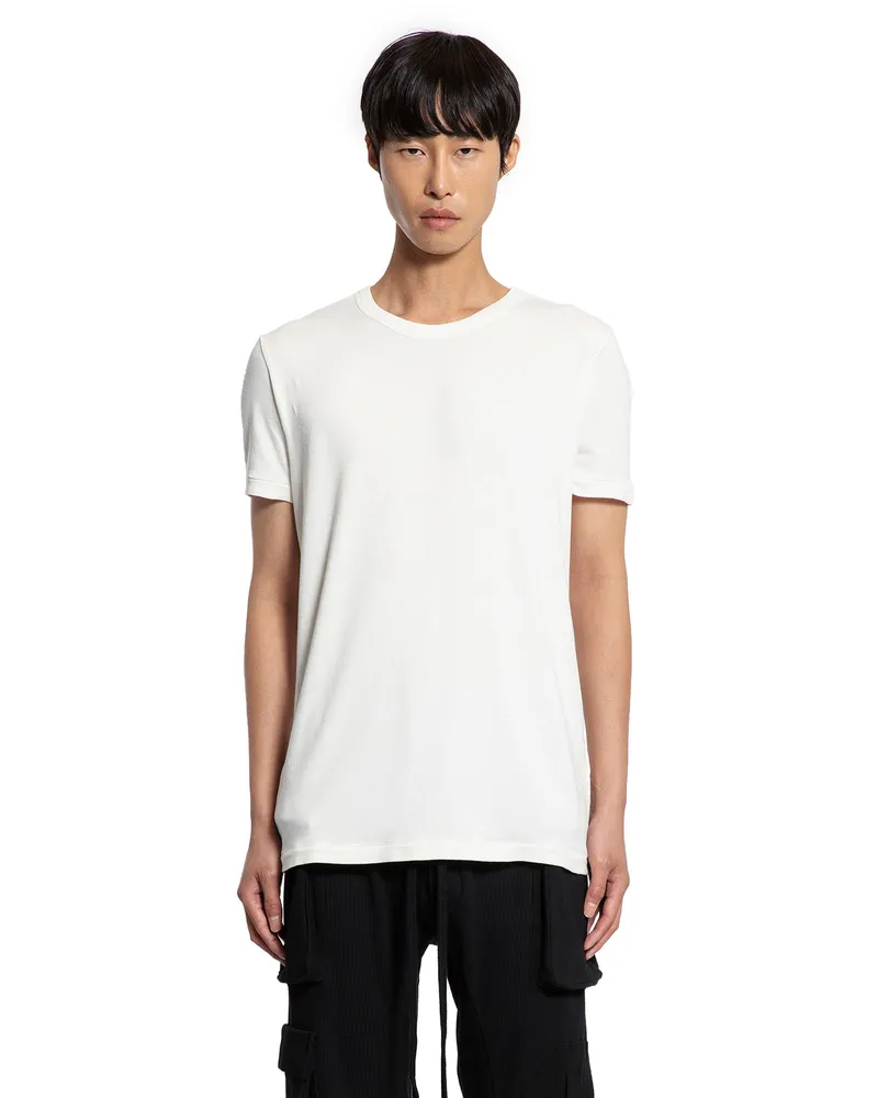 THOM KROM Stretch Cotton Modal T-Shirt White