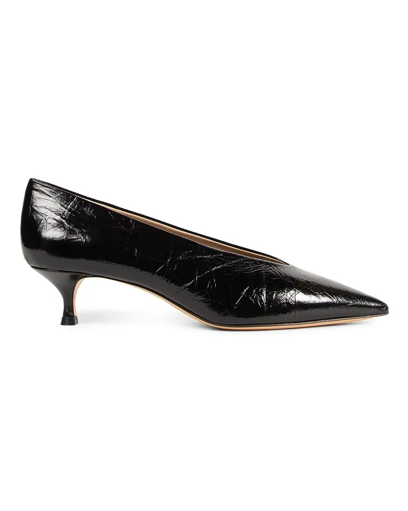 Le Monde Béryl Babouche Kitten Pumps Black