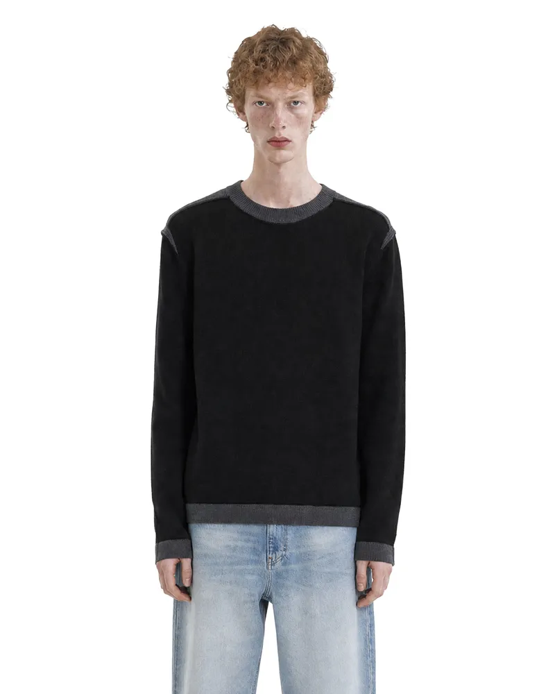 Maison Margiela Crewneck Sweater Black